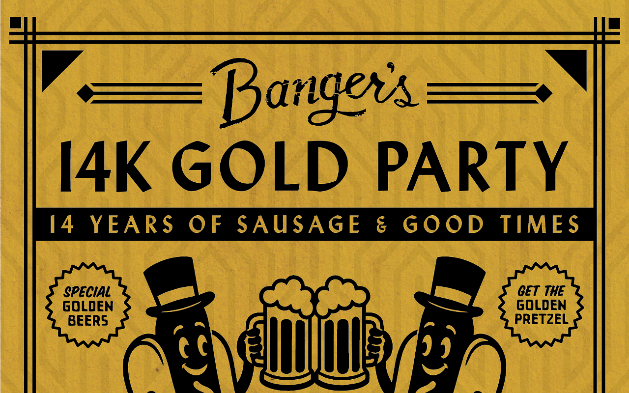Image: 14k Gold Anniversary Party