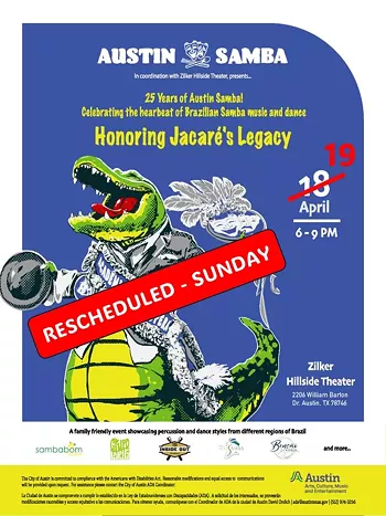 Image: 25 Years of Austin Samba: Honoring Jacar&eacute;&rsquo;s Legacy