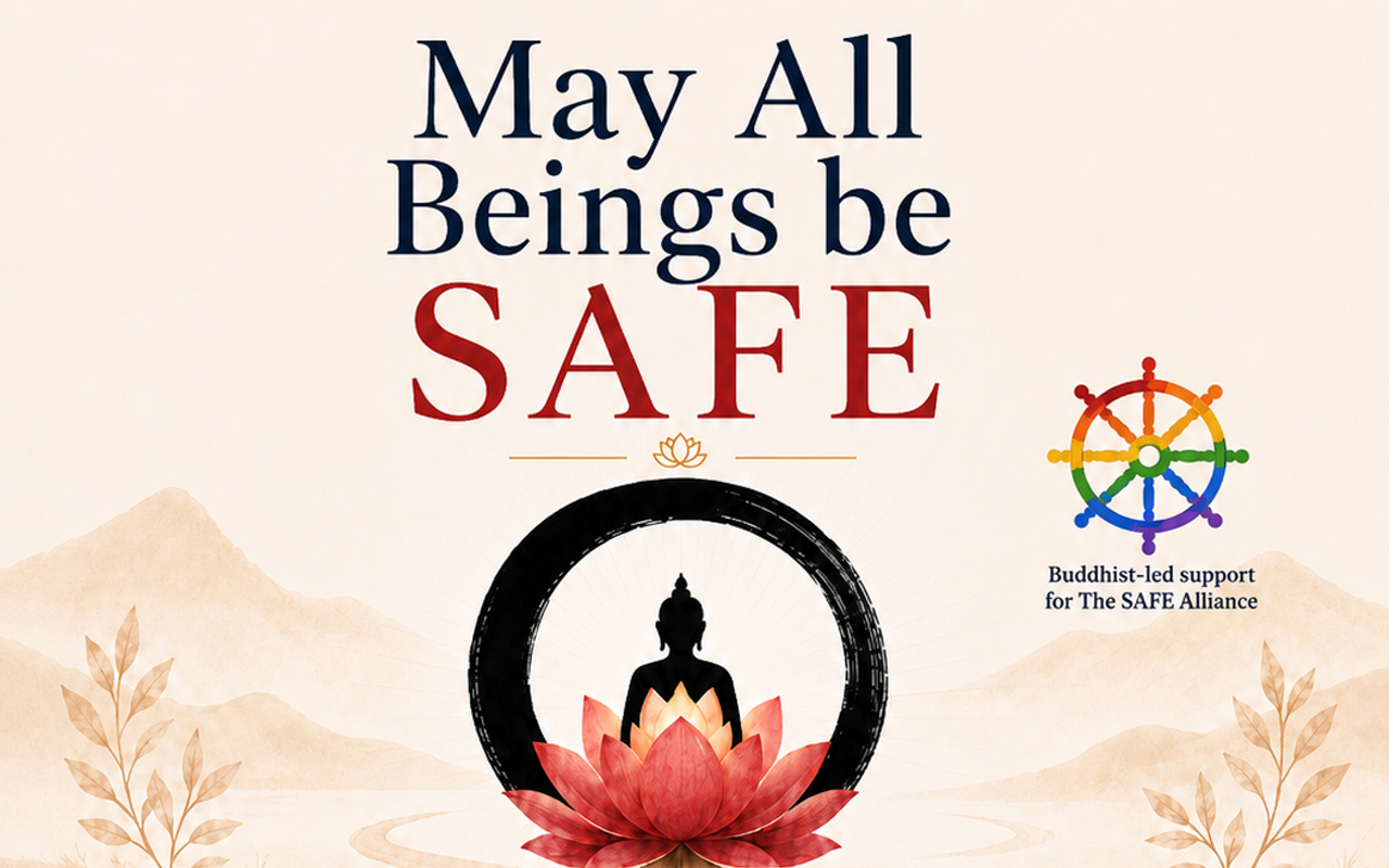 Image: A Buddhist-led Pilgrimage in Support of The SAFE Alliance