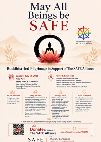 Image: A Buddhist-led Pilgrimage in Support of The SAFE Alliance