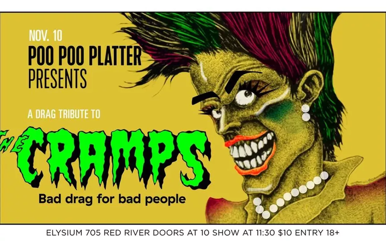 Image: A Drag Tribute to The Cramps: Bad Drag for Bad People