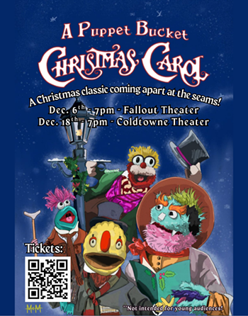 Image: A Puppet Bucket Christmas Carol