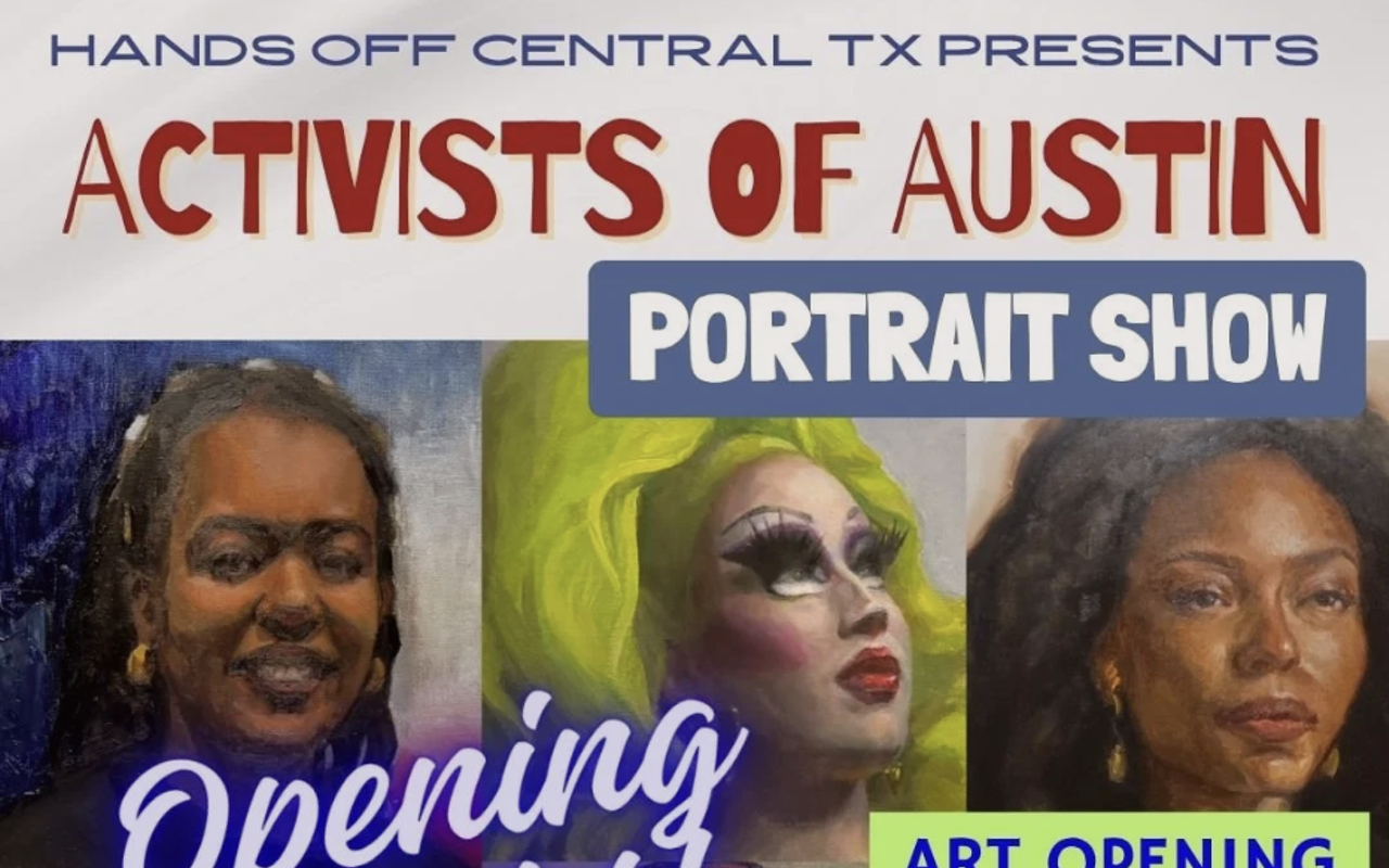 Image: Activists of Austin, a portrait art show