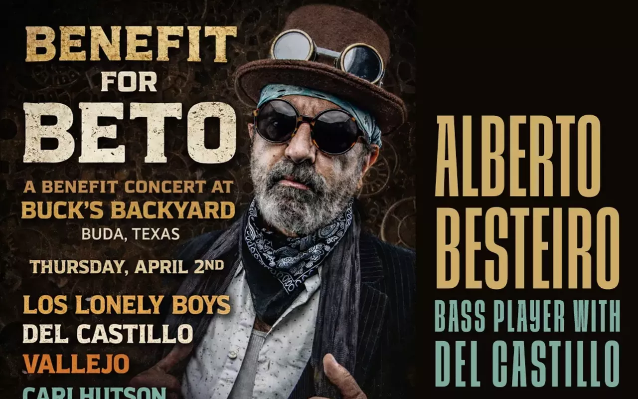 Image: Albert Besteiro benefit w/ los Lonely Boys, Del Castillo, Vallejo, Cari Hutson & Good Company, more