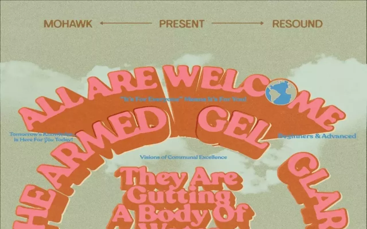 Image: All Are Welcome w/ the Armed, Gel, Glare, They are Gutting a Body of Water, Lo Moon, Fat Dog, Lucy, Godcaster, Daze, Sad Cell, kierst, Chanel Beads [outside]