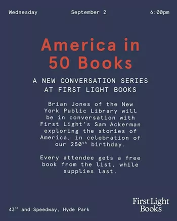 Image: America in 50 Books: Brian Jones & Sam Ackerman in Conversation