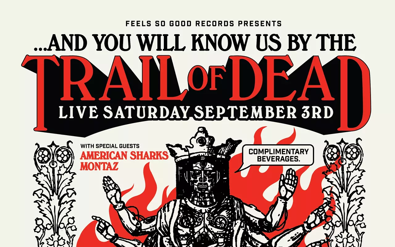 Image: ...And You Will Know Us by the Trail of Dead, American Sharks, Montaz