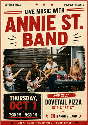 Image: Annie Street Band
