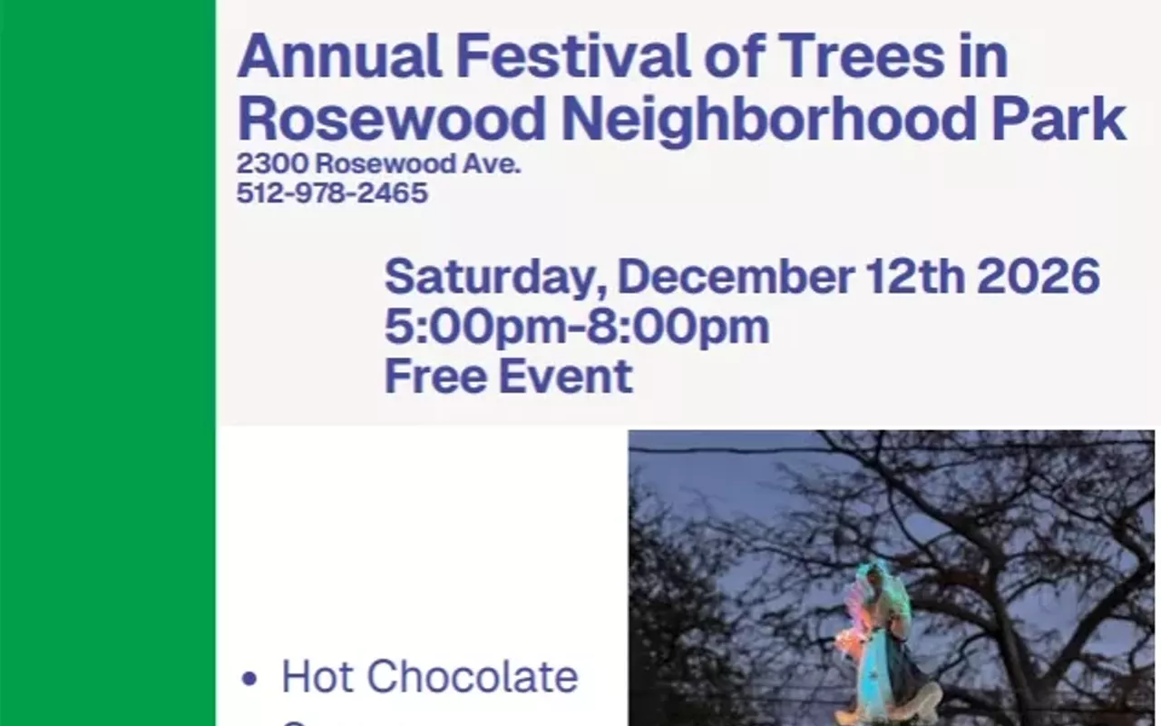 Image: Annual Festival of Trees in Rosewood Neighborhood Park
