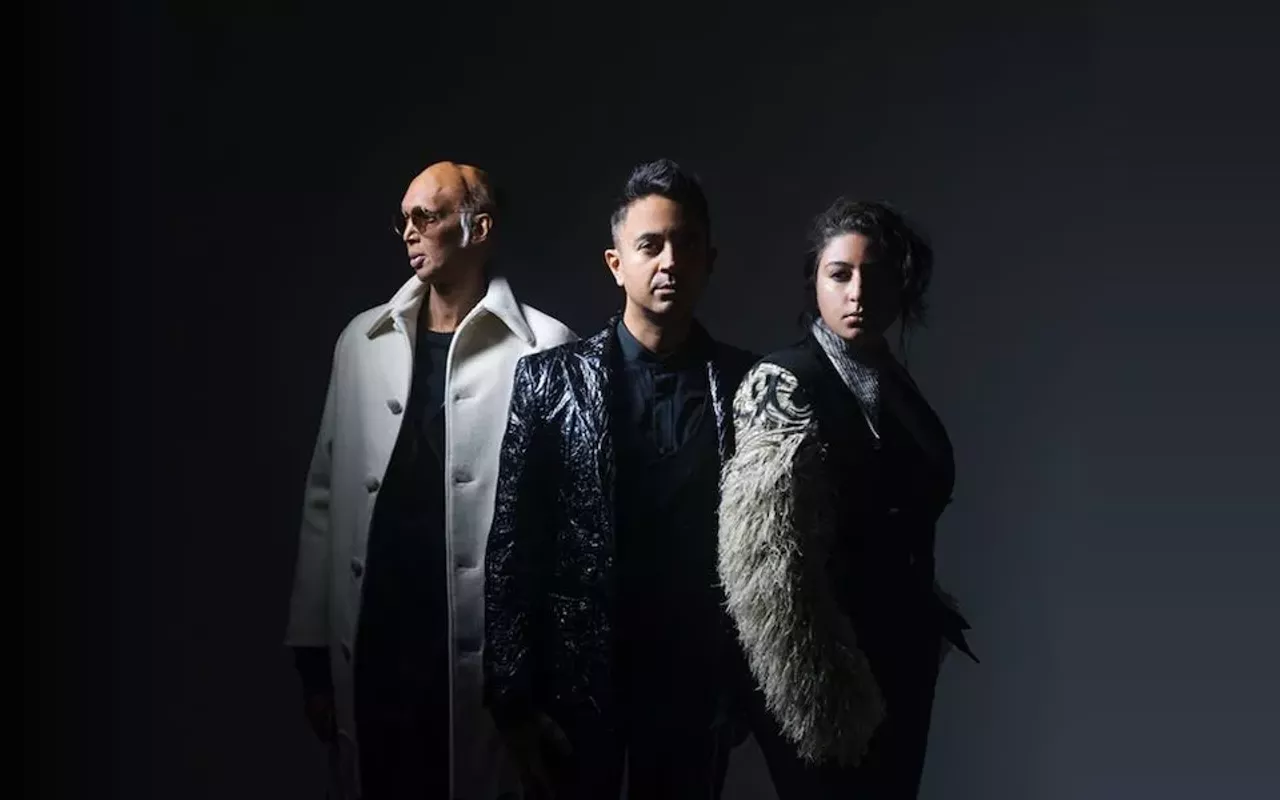 Image: Arooj Aftab, Vijay Iyer, & Shahzad Ismaily