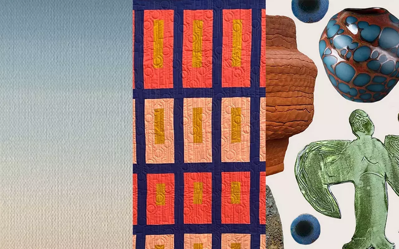Image: Artist Reception for "Windows of the World," "Connecting Threads," and "Of Mind and Hand"
