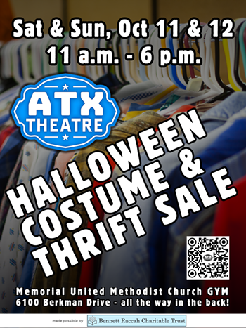 Image: ATX Theatre Costume and Thrift Sale