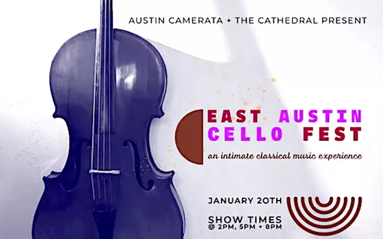 Image: Austin Camerata + The Cathedral: East Austin CelloFest