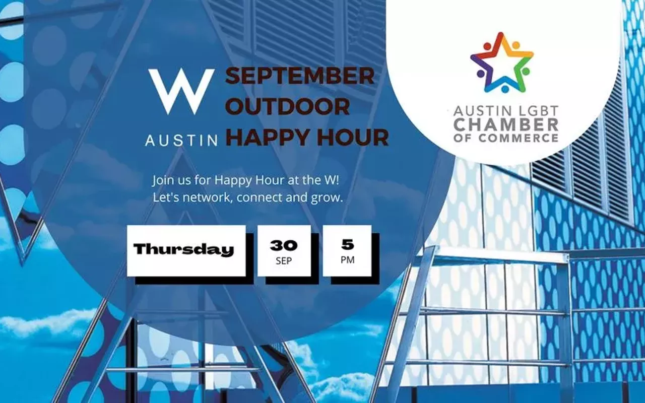 Image: Austin LGBT(QIA) Chamber of Commerce Happy Hour