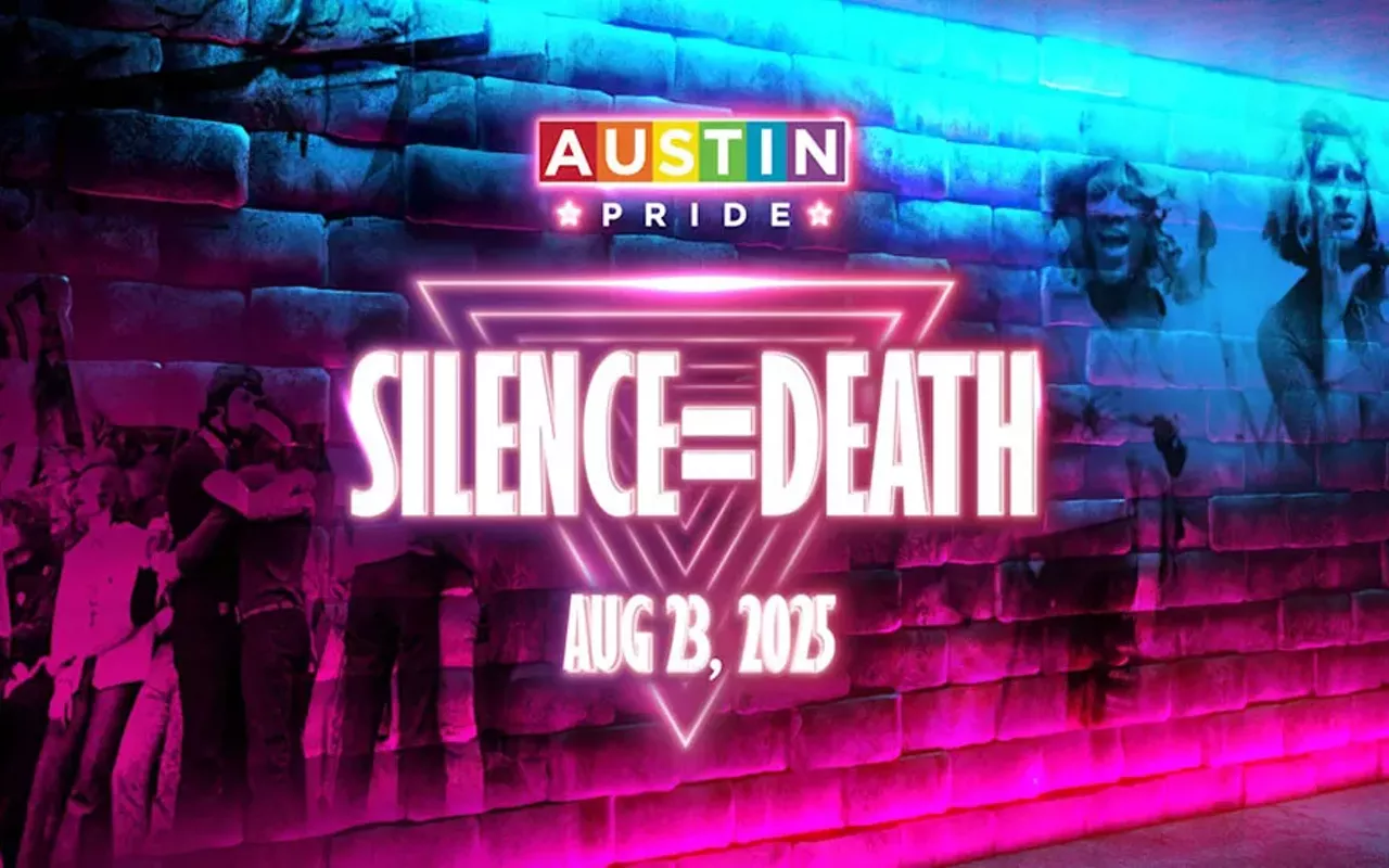 Image: Austin Pride: Silence = Death