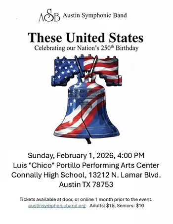 Image: Austin Symphonic Band: "These United States"