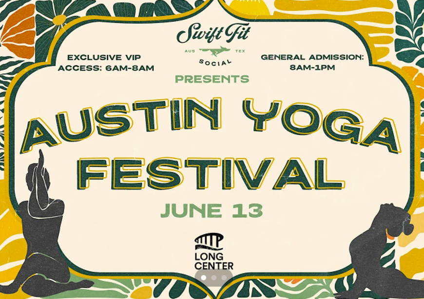 Austin Yoga Festival Poster