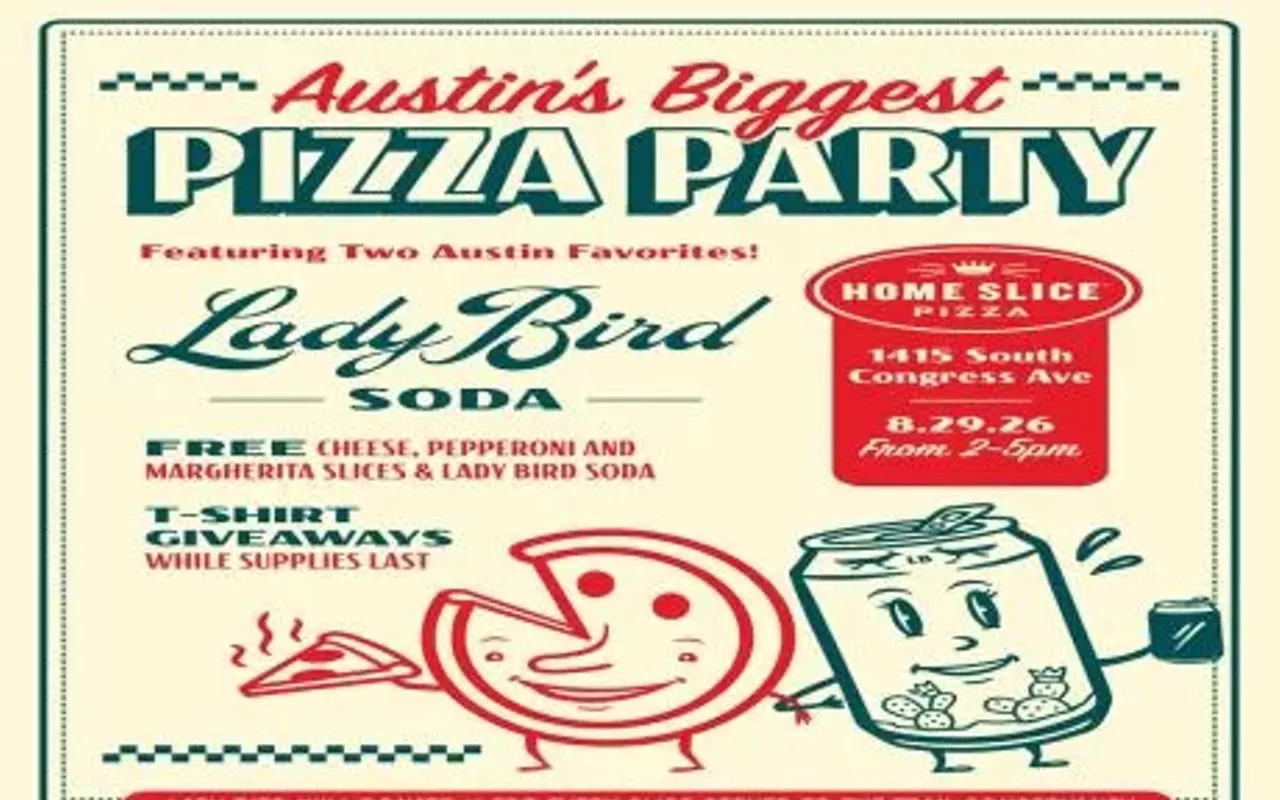 Image: Austin's Biggest Pizza Party