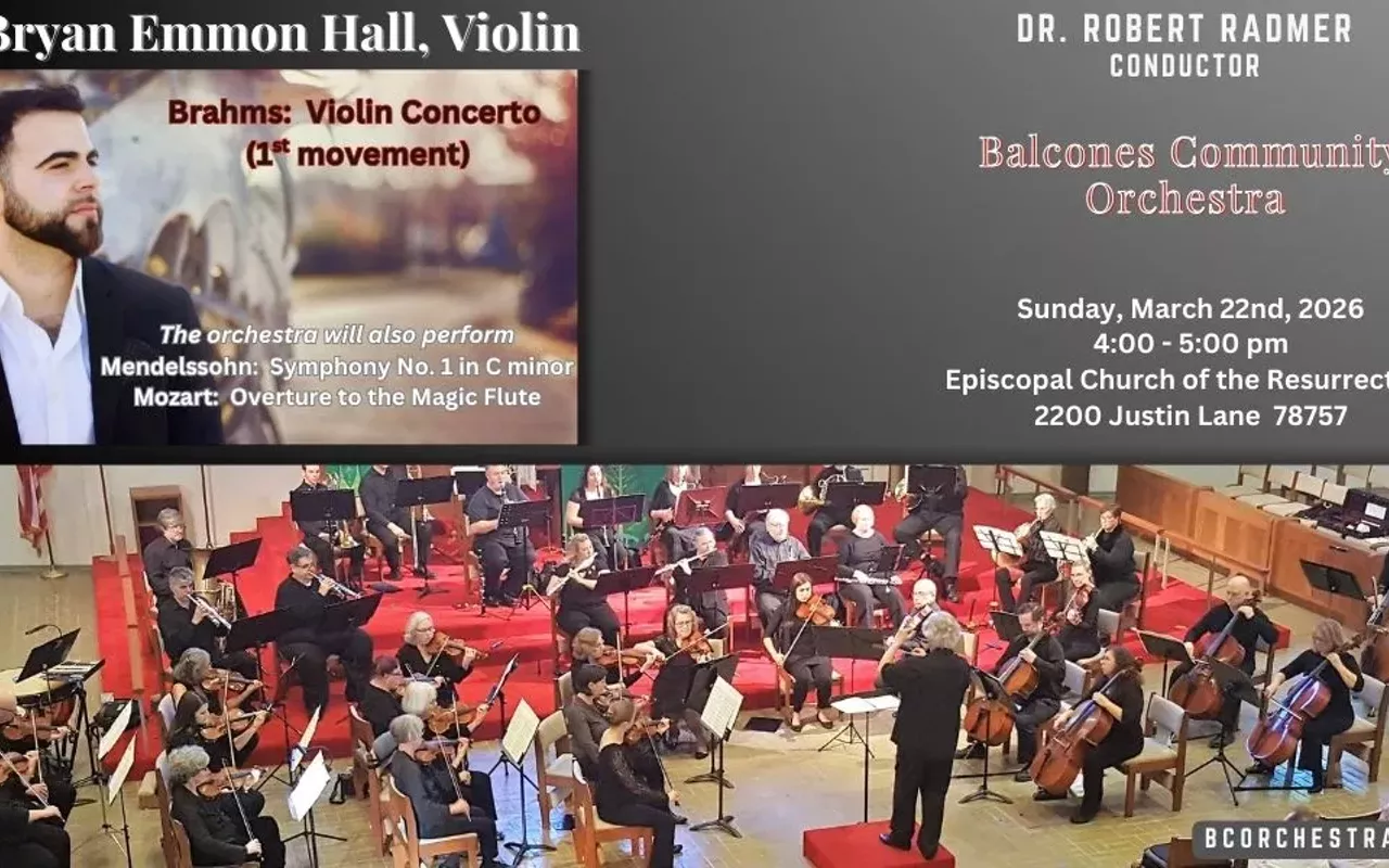 Image: Balcones Community Orchestra Live Concert