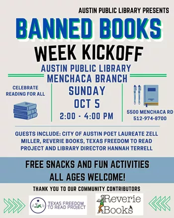 Image: Banned Books Week Kickoff