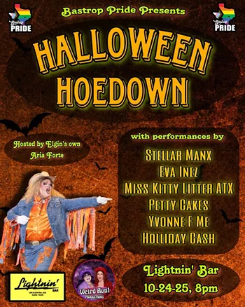 Image: Bastrop Pride Presents Halloween HoeDown
