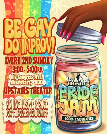 Image: Be Gay Do Improv