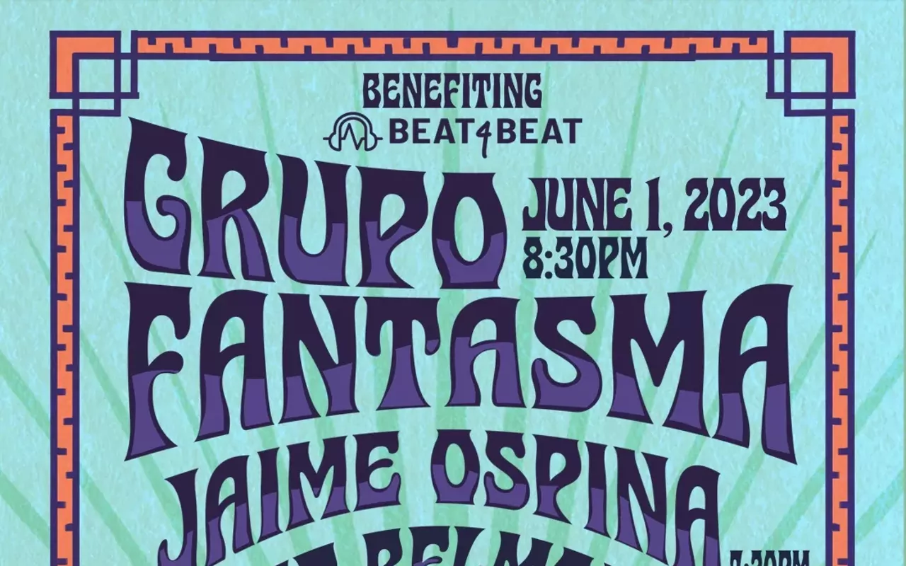 Image: Beat 4 Beat fundraiser w/ Grupo Fantasma, Jaime Ospina