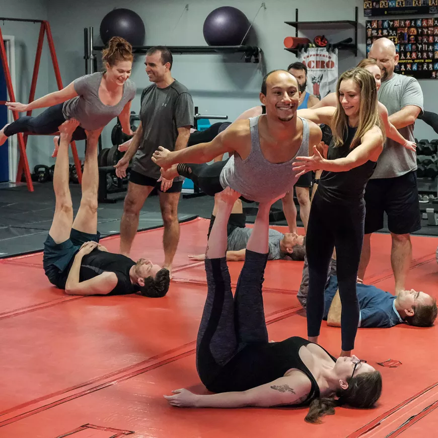 Beginner AcroYoga Class with Empowered Acro