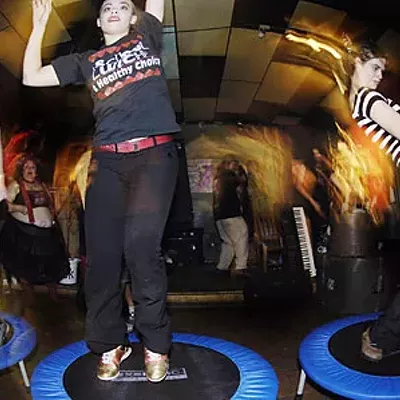 Image: Best Creative Use of Three Small Trampolines