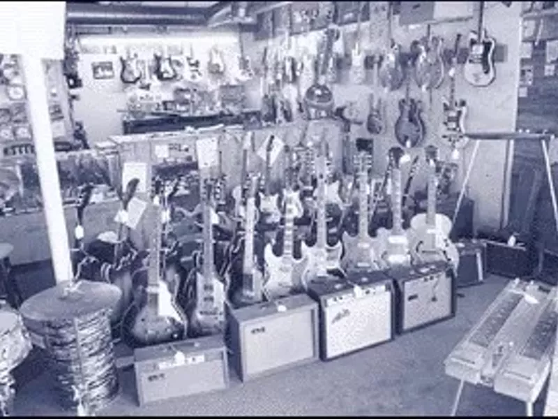 Image: Best Guitar Shop For Wacky Sixties Jap Guitars And Cheap Old No-name Gits