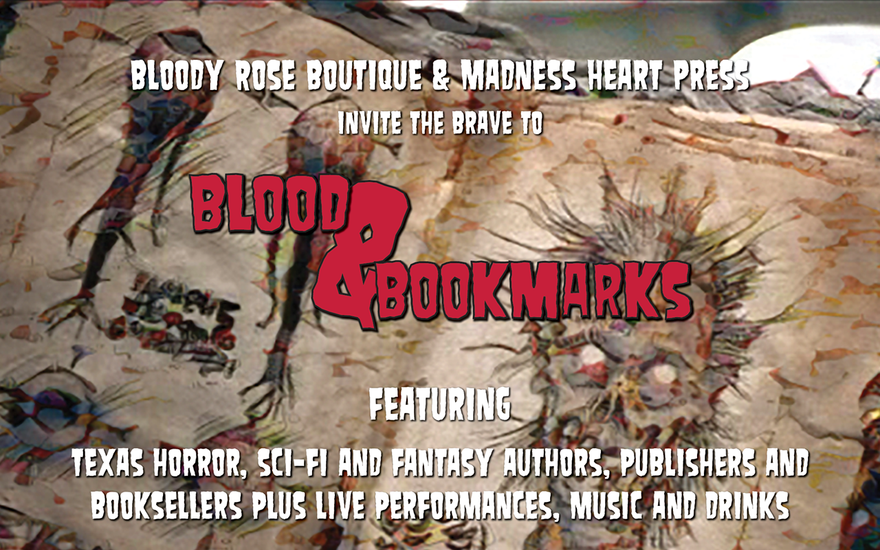 Image: Blood & Bookmarks: A Horror/Sci-Fi/Fantasy Book Fair