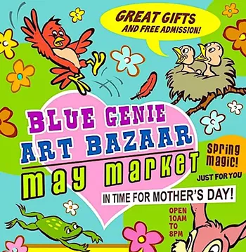 Image: Blue Genie Art Bazaar&rsquo;s May Market