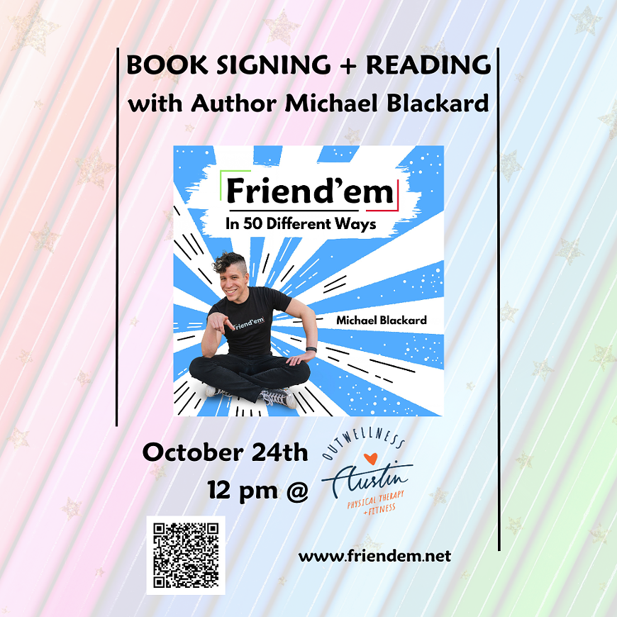 Book Signing and Reading with Author Michael Blackard