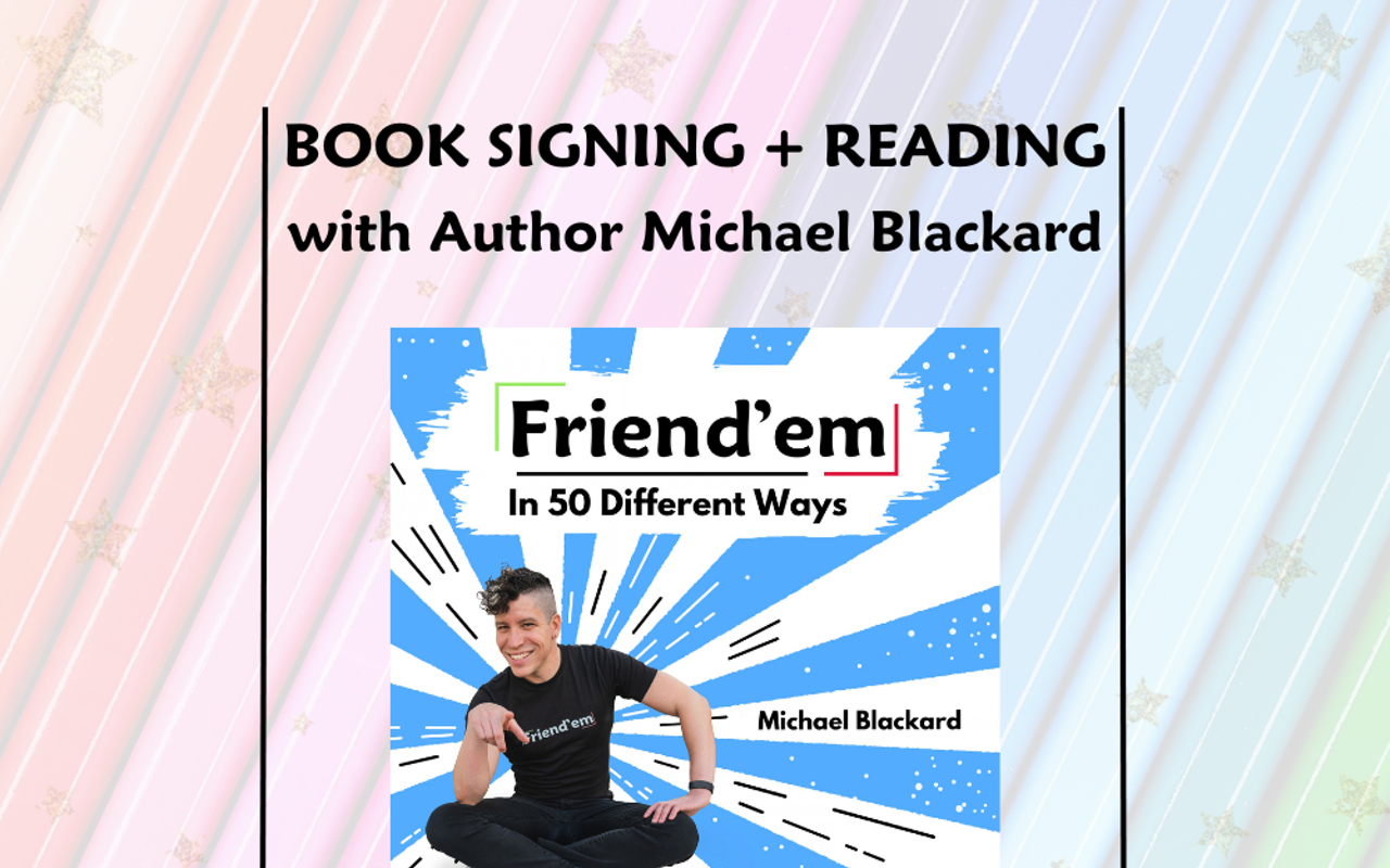 Image: Book Reading and Speed Friending with Friend'em