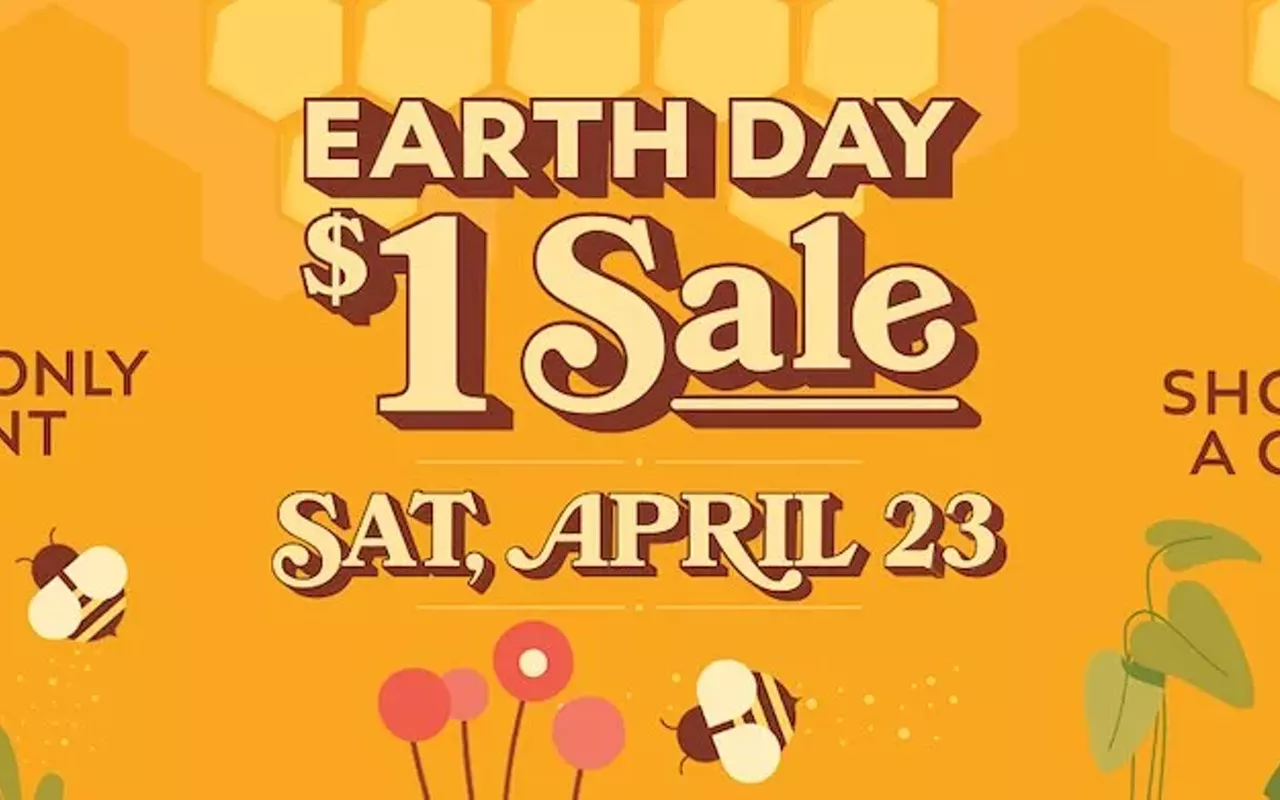 Image: Buffalo Exchange Earth Day $1 Sale