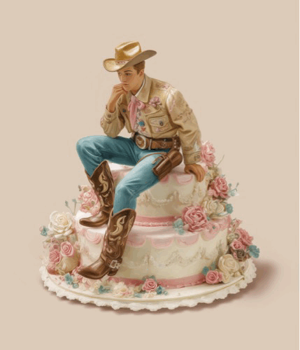 Image: "CAKE. you can eat it, too" New Works by B Shawn Cox