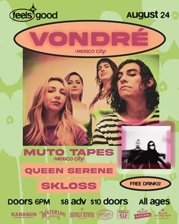 Image: CANCELED: Vondr&eacute;, Muto Tapes, Queen Serene, SKLOSS