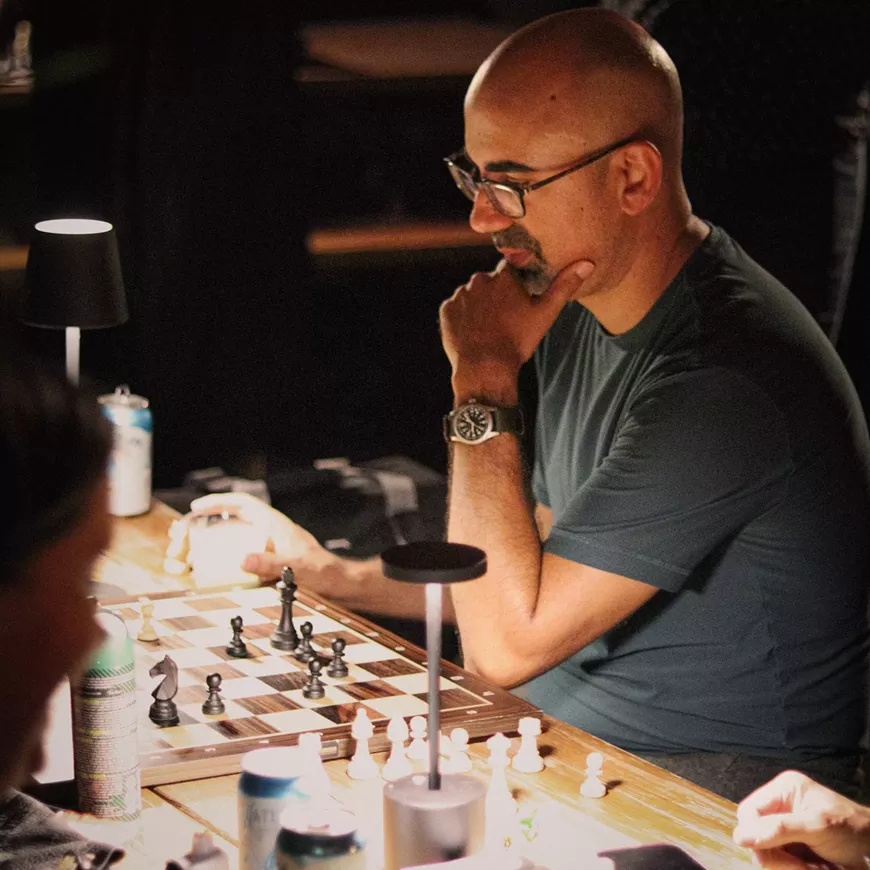 Neil Hariani on Chess (k)Night