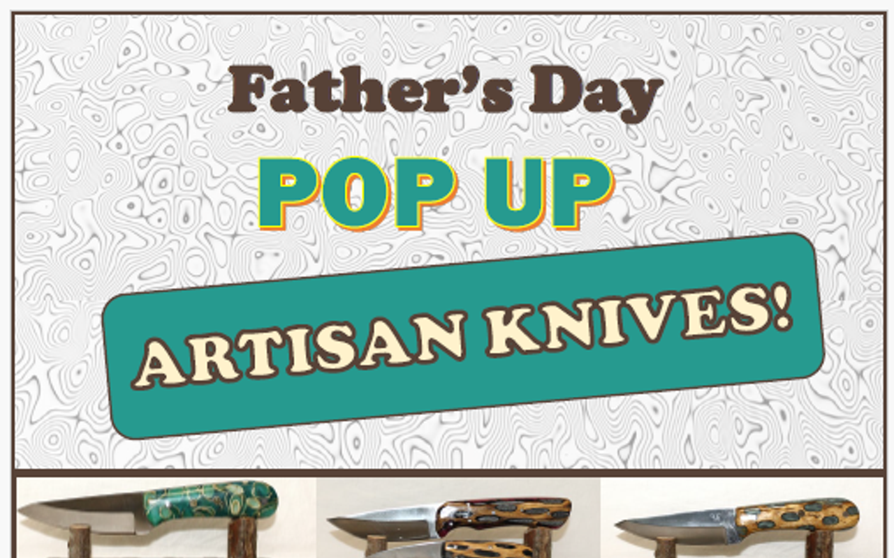 Image: Closing Art Reception + Artisan knife Pop-up