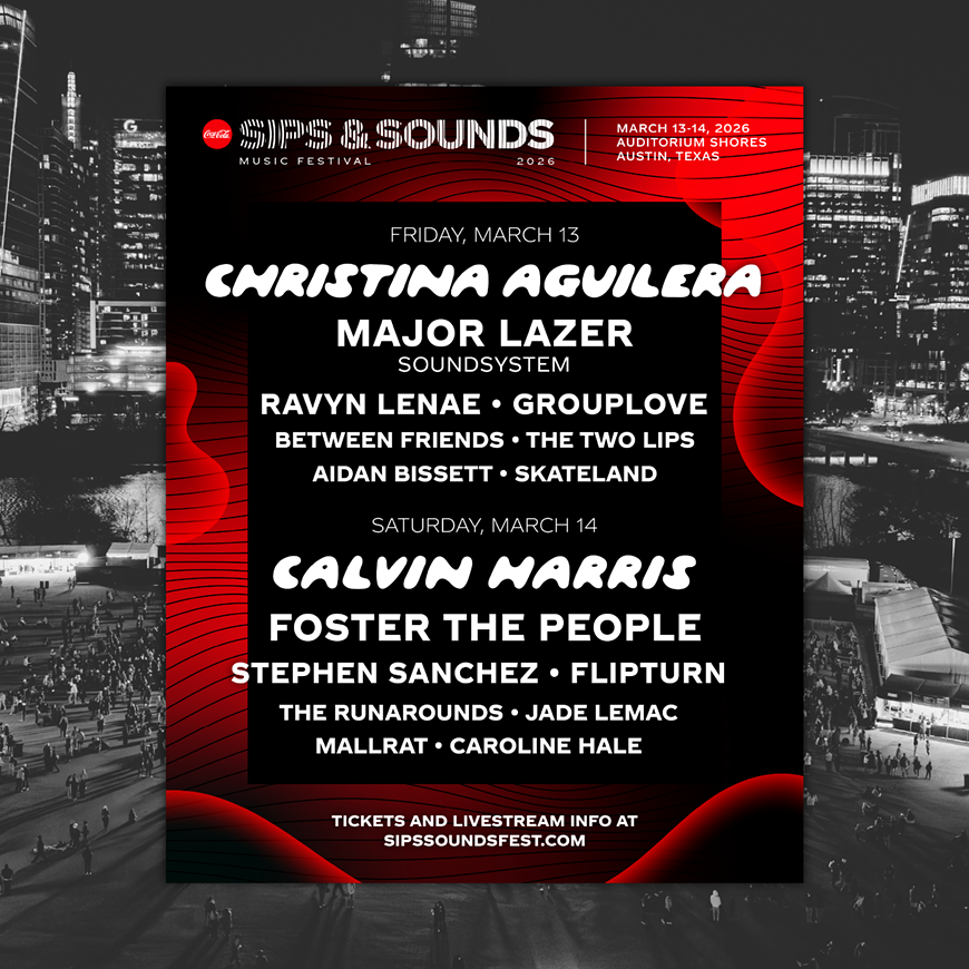 Sips & Sounds 2026 Lineup