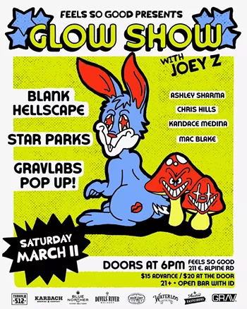 Image: Comedy Glow Show w/ Blank Hellscape, Star Parks