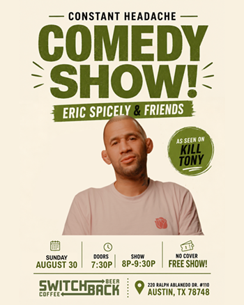 Image: Comedy Night Constant Headache w/ Eric Spicely & Friends