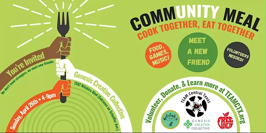 Community Meal: Cook Together, Eat Together