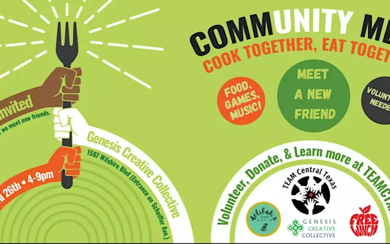Image: Community Meal: Cook Together, Eat Together