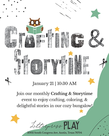 Image: Crafting & Storytime