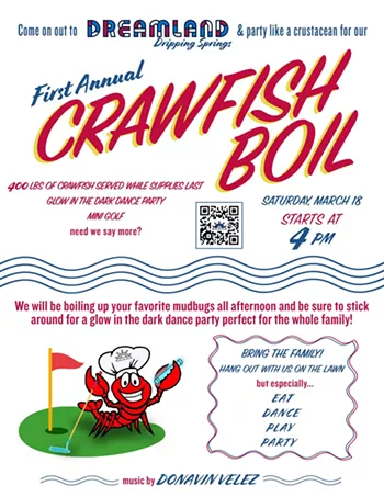 Image: Crawfish boil w/ Donavin Velez