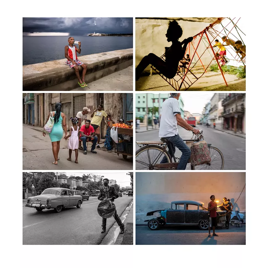 Photographs by Ayash Basu (first row), Nick Berard (second Row), and Rodolfo Gonzalez (third row)