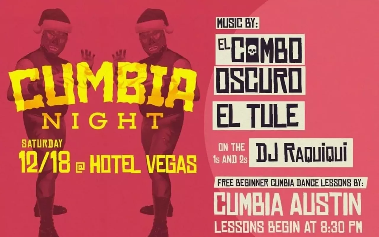 Image: &iexcl;Cumbia Night! + Beginner Cumbia Class
