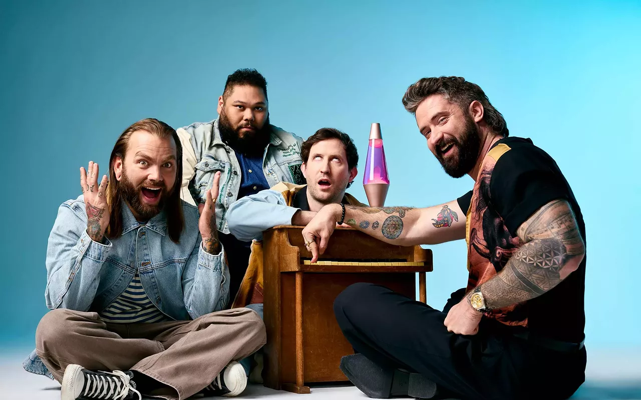 Image: Dance Gavin Dance, the Fall of Troy, Wolf & Bear, Novelists