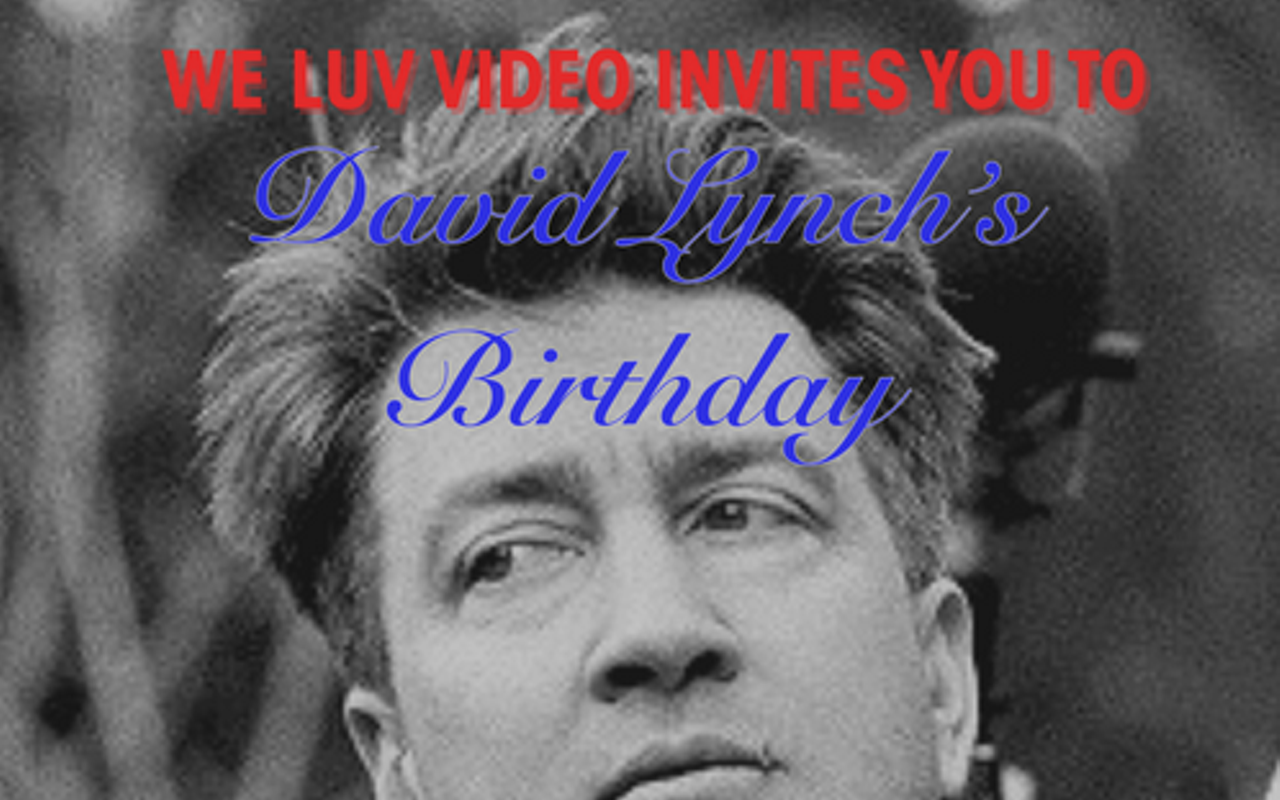 Image: David Lynch's Bday